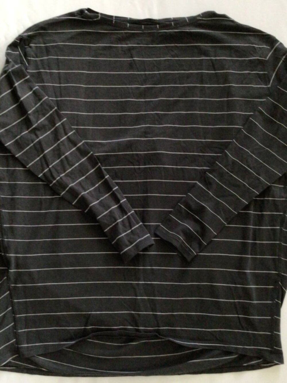 Lululemon Relaxed Long-Sleeve Tee Black Sz 4